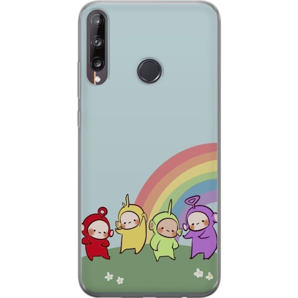 Huawei P40 lite E Genomskinligt Skal Teletubbies