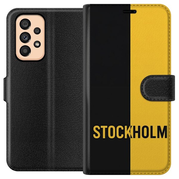 Samsung Galaxy A53 5G Tegnebogsetui Stockholm – fodbold