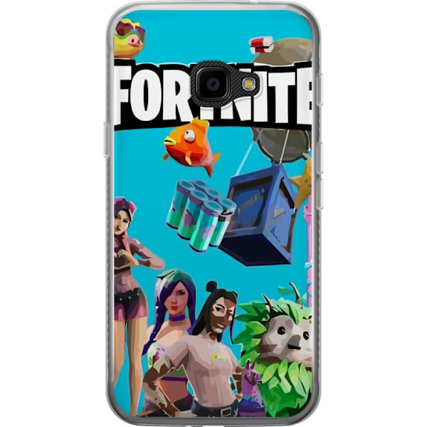 Samsung Galaxy Xcover 4 Gennemsigtig cover Fortnite