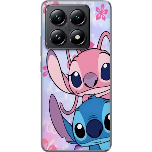 Xiaomi 14T Pro Genomskinligt Skal Stitch & Angel