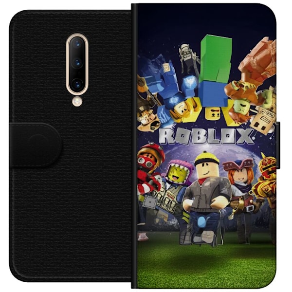 OnePlus 7 Pro Tegnebogsetui Roblox Verden - Gaming Eventyr for Børn og Unge