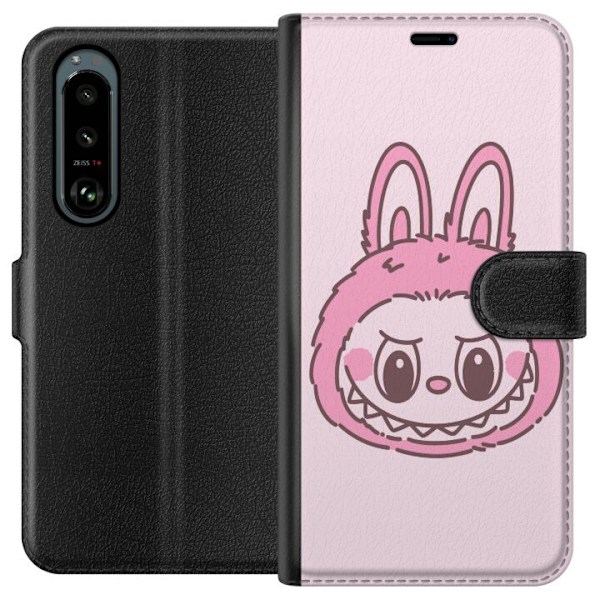 Sony Xperia 5 III Tegnebogsetui Labubu Dyrekreds Bunny Udgave