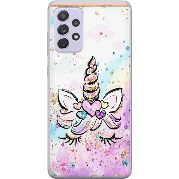 Samsung Galaxy A52s 5G Läpinäkyvä kuori Unicorn