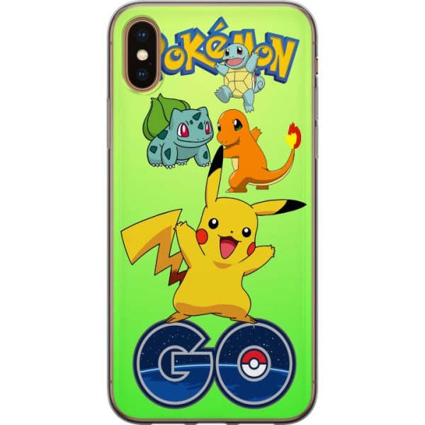 Apple iPhone XS Gennemsigtig cover Pokémon