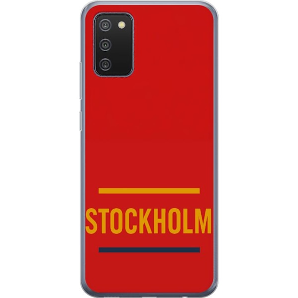 Samsung Galaxy A02s Läpinäkyvä kuori Stockholm – Hockey