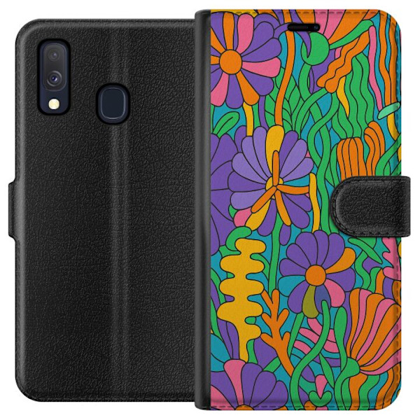 Samsung Galaxy A40 Lommeboketui Color Pop