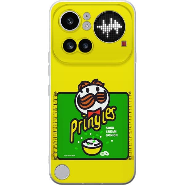 Kompatibelt Mobilskal till Nothing Phone 4a Pro Pringles gul