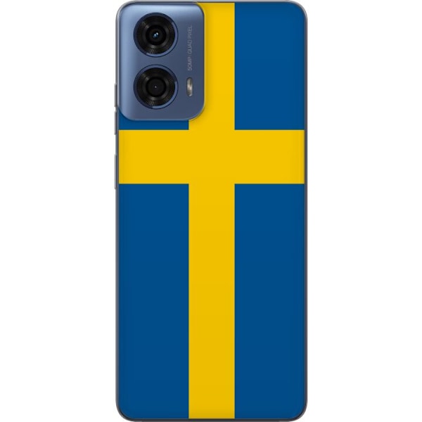 Motorola Moto G04 Genomskinligt Skal Bara Bada Bastu - Sverige