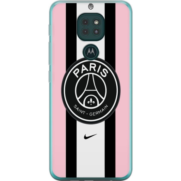 Motorola Moto G9 Play Läpinäkyvä kuori Paris Saint-Germain