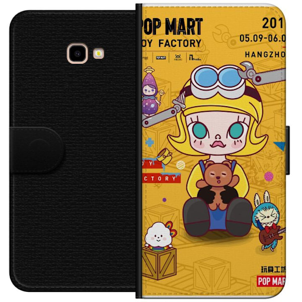 Samsung Galaxy J4+ Tegnebogsetui Legetøjsfabrik Pop Mart