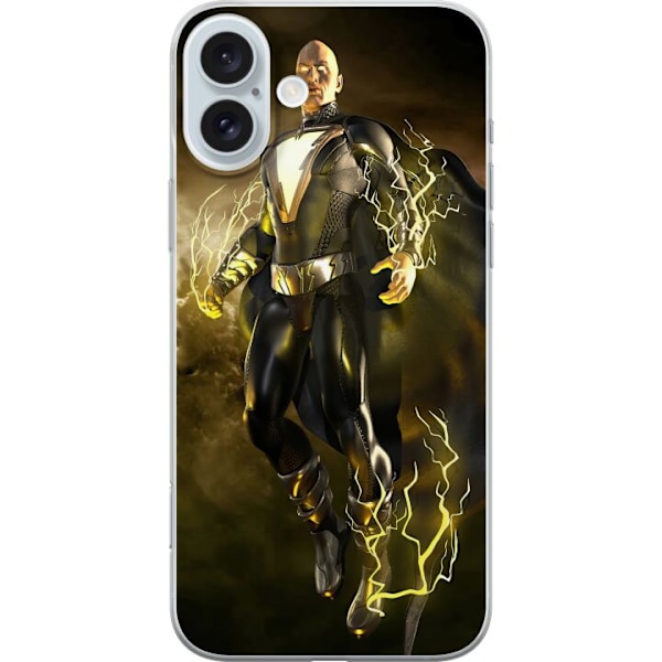 Apple iPhone 16 Plus Läpinäkyvä kuori Black Adam (2022)