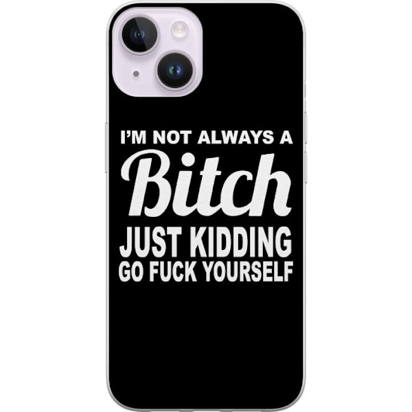 Apple iPhone 15 Plus Gjennomsiktig deksel Jeg er ikke alltid en...