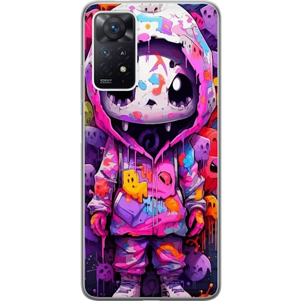 Xiaomi Redmi Note 11 Pro Läpinäkyvä kuori Anime