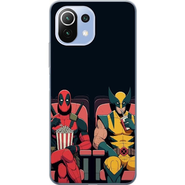 Xiaomi 11 Lite 5G NE Genomskinligt Skal Deadpool & Wolverine