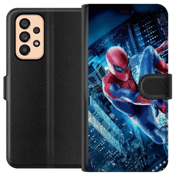 Kompatibelt Lommeboketui til Samsung Galaxy A53 5G Spiderman