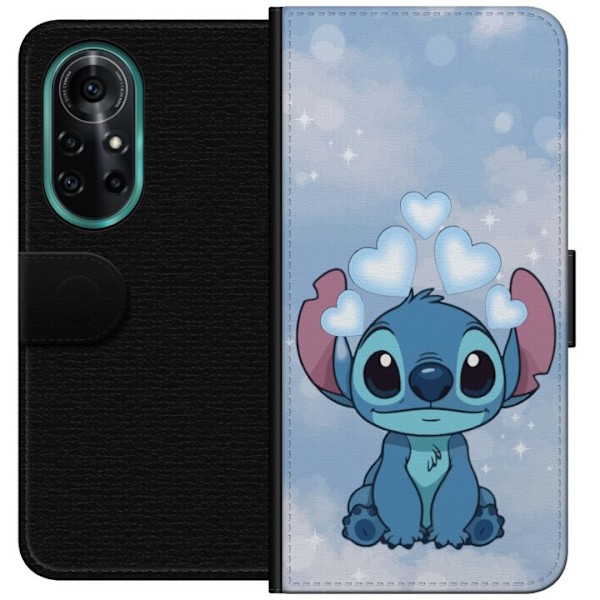 Huawei nova 8 Pro Lompakkokotelo Stitch Hyppäävä Ilo - Haus