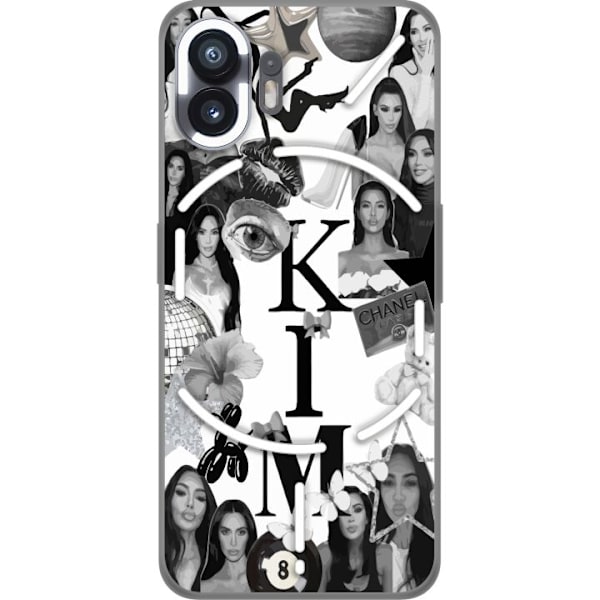 Nothing Phone (2) Läpinäkyvä kuori Kim Kardashian – Aesth