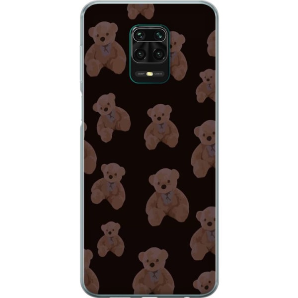 Xiaomi Redmi Note 9 Pro Gennemsigtig cover En bjørn flere bj