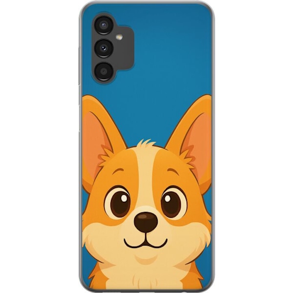 Samsung Galaxy A04s Genomskinligt Skal Hello Corgi