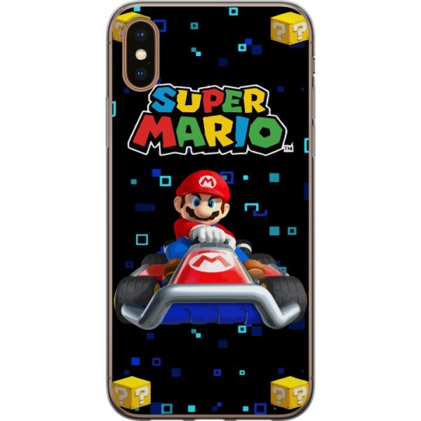 Apple iPhone X Läpinäkyvä kuori Super Mario Wonder
