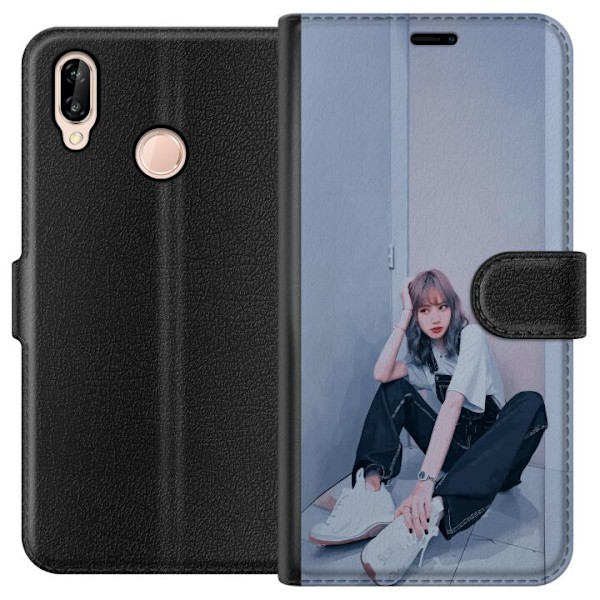 Huawei P20 lite Plånboksfodral Lisa from Blackpink – K-pop Style Icon