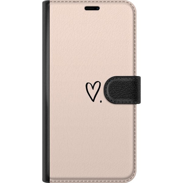 Apple iPhone 15 Plus Tegnebogsetui Hjerte