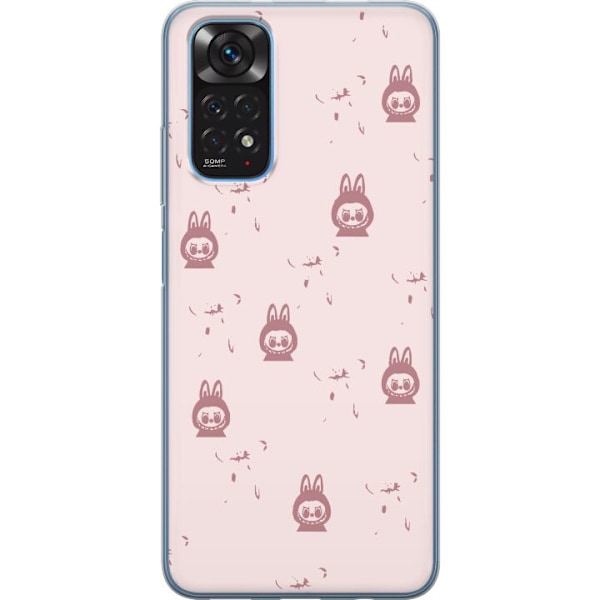 Xiaomi Redmi Note 11S Läpinäkyvä kuori Labubu Neon Pop - Ne