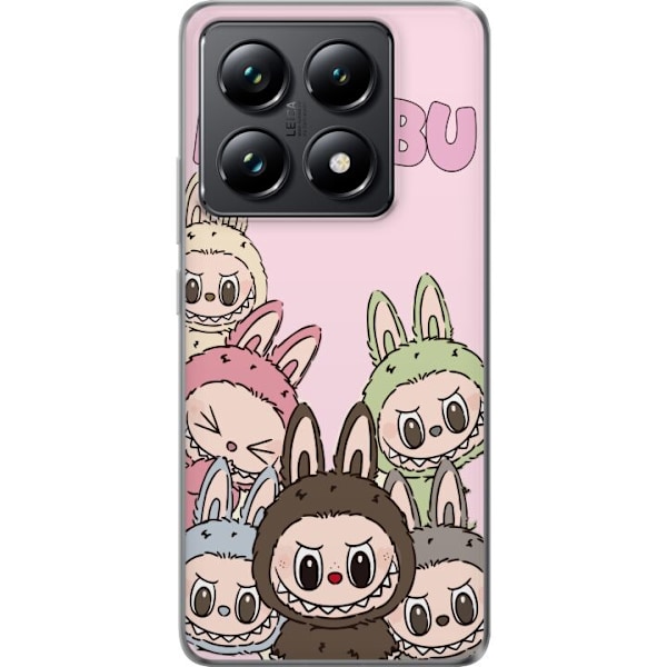 Xiaomi 14T Pro Gjennomsiktig deksel Labubu Classics