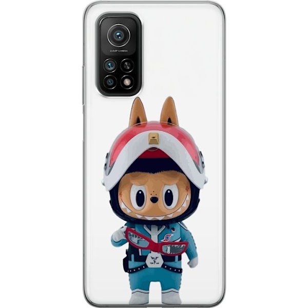 Xiaomi Mi 10T 5G Läpinäkyvä kuori How2work Labubu hirviöt x Ultraman Blue -hahmo