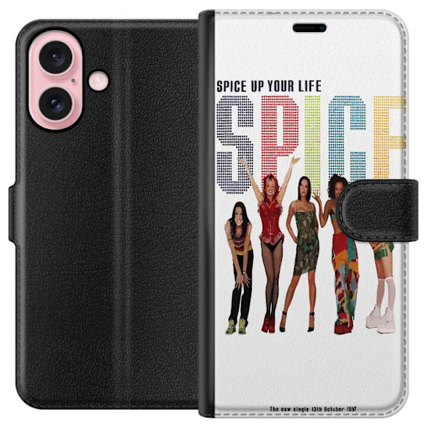 Apple iPhone 16 Lompakkokotelo Spice Girls