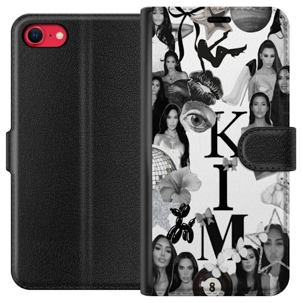 Apple iPhone SE (2020) Lompakkokotelo Kim Kardashian – Aesth