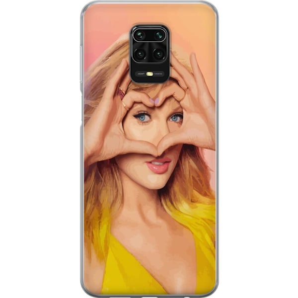 Xiaomi Redmi Note 9S Läpinäkyvä kuori Taylor Swift