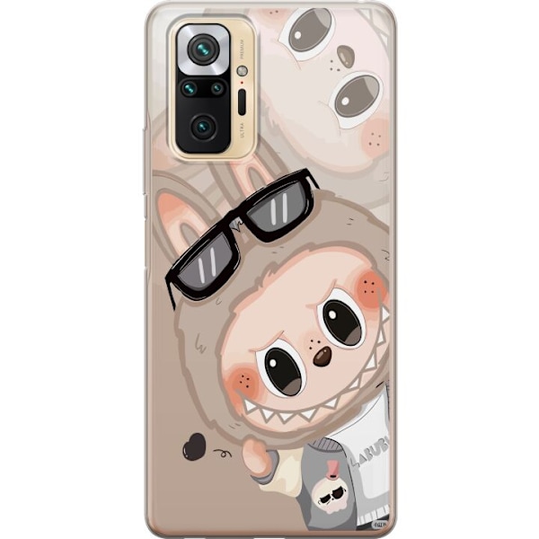 Xiaomi Redmi Note 10 Pro Läpinäkyvä kuori Labubu Rainbow Ch