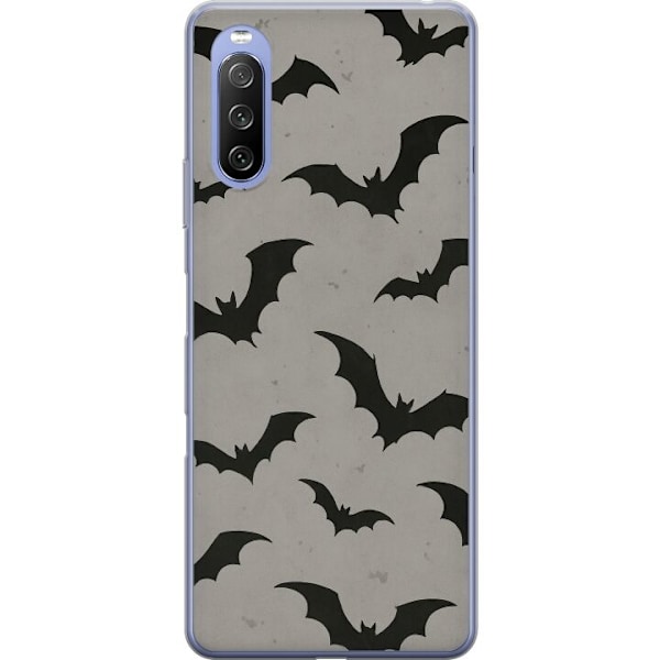 Sony Xperia 10 III Lite Läpinäkyvä kuori Flutterprint