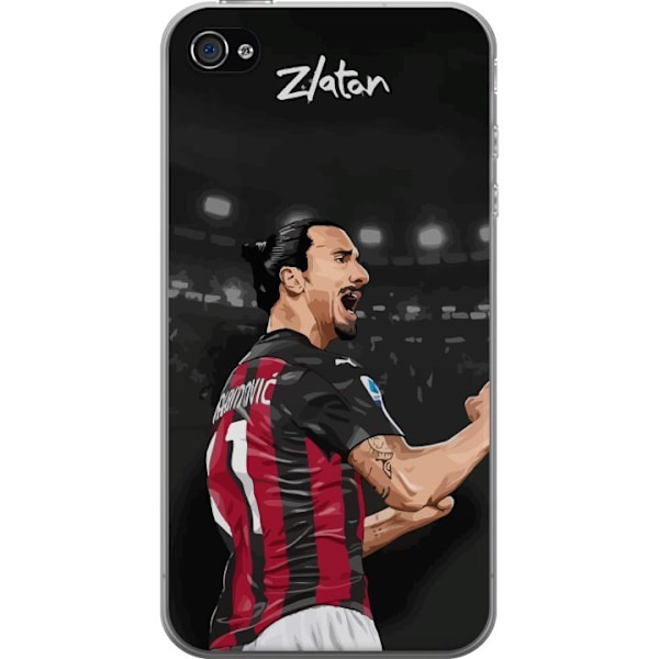 Apple iPhone 4s Genomskinligt Skal Zlatan