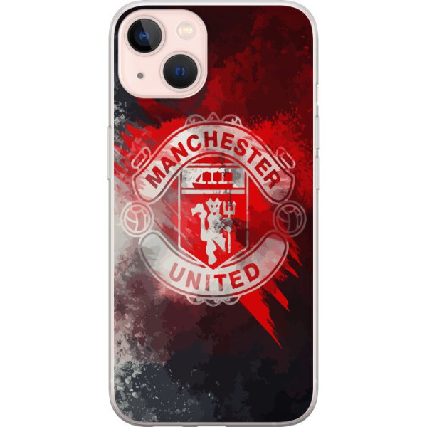 Apple iPhone 13 Genomskinligt Skal Manchester United