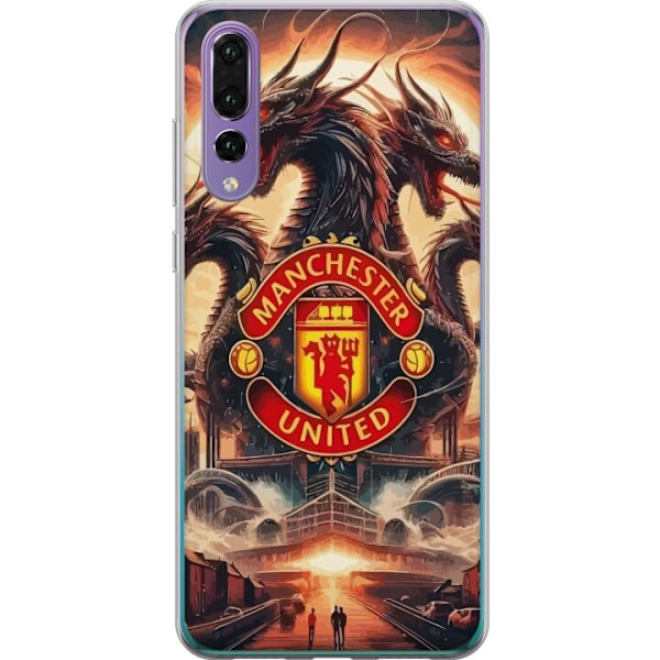 Huawei P20 Pro Läpinäkyvä kuori Manchester United