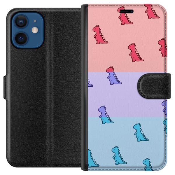 Kompatibelt Plånboksfodral till Apple iPhone 12 mini Dino