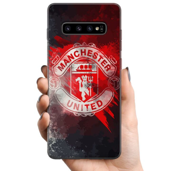 Samsung Galaxy S10 TPU Mobilskal Manchester United FC