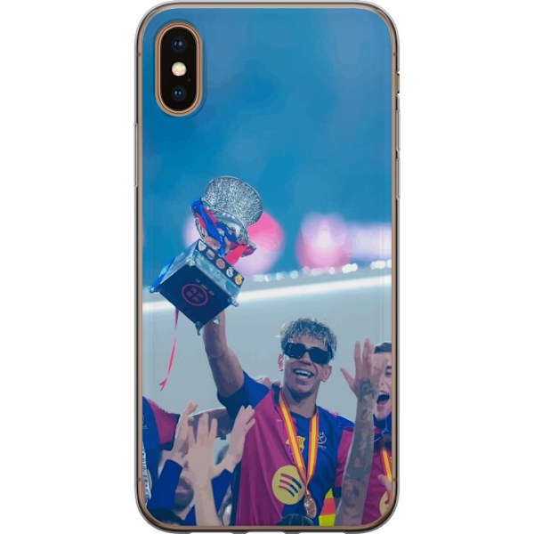 Apple iPhone XS Gennemsigtig cover Lamine Yamal