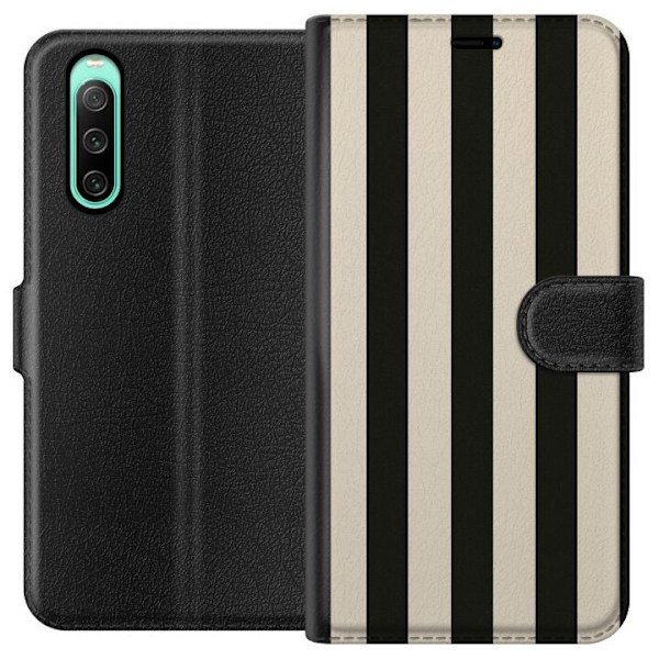 Sony Xperia 10 IV Tegnebogsetui Linje Flow