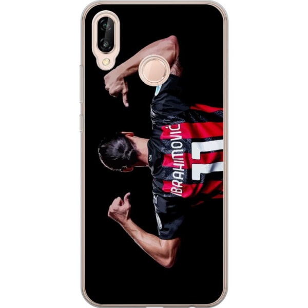 Huawei P20 lite Läpinäkyvä kuori Zlatan Ibrahimović