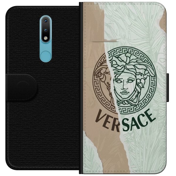 Nokia 2.4 Plånboksfodral Versace