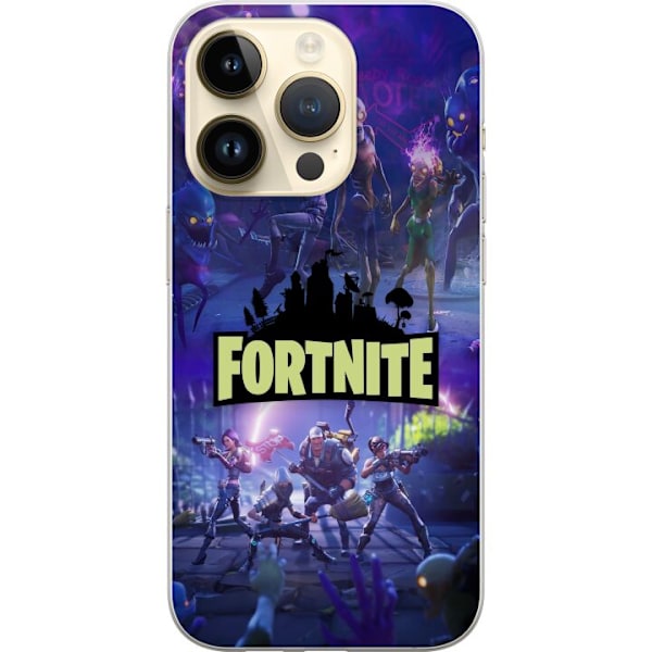 Apple iPhone 15 Pro Gjennomsiktig deksel Fortnite