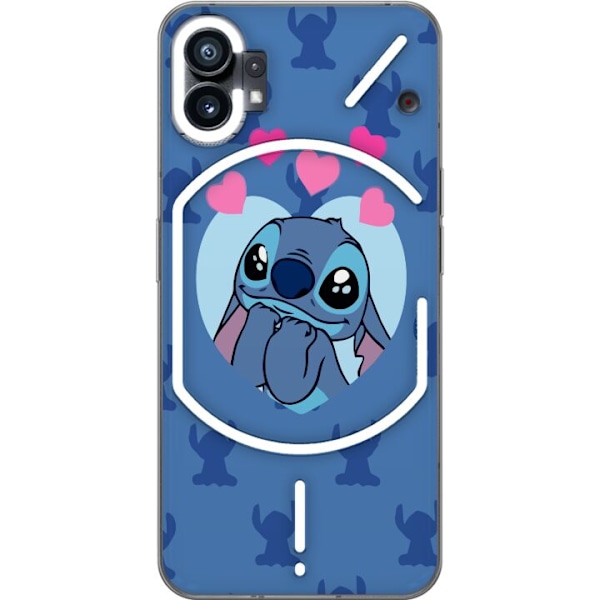 Nothing Phone (1) Läpinäkyvä kuori Stitch