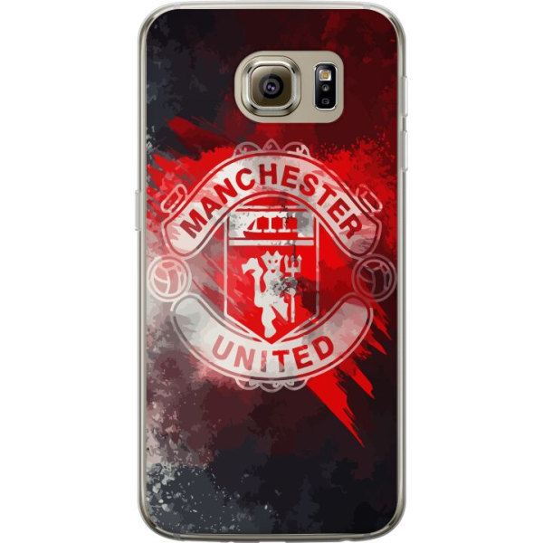 Samsung Galaxy S6 Gennemsigtig cover Manchester United