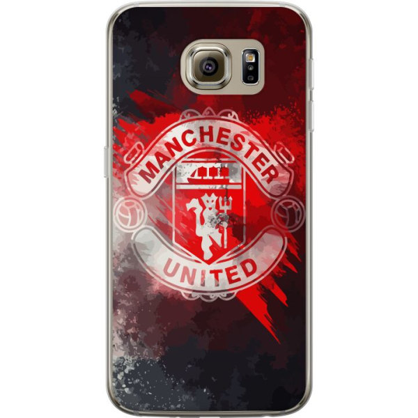 Samsung Galaxy S6 Gjennomsiktig deksel Manchester United