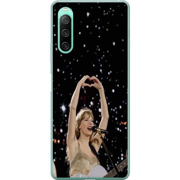 Sony Xperia 10 IV Läpinäkyvä kuori Taylor Swift