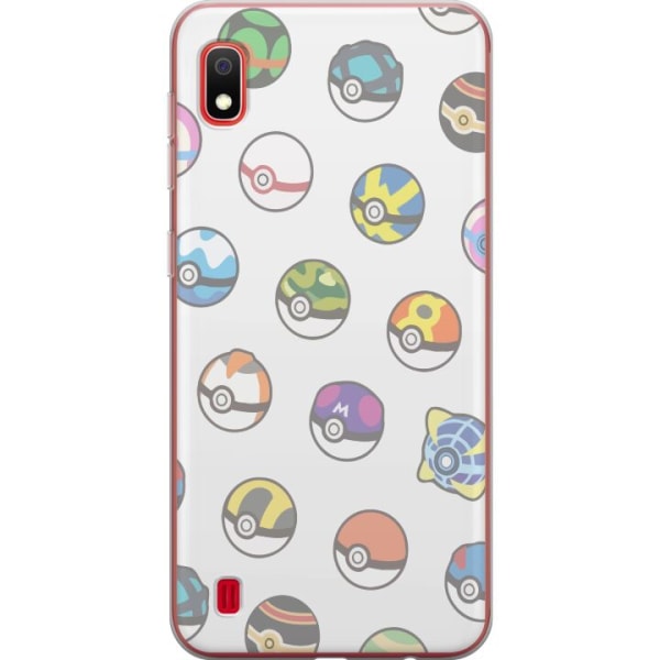 Samsung Galaxy A10 Gennemsigtig cover Pokemon