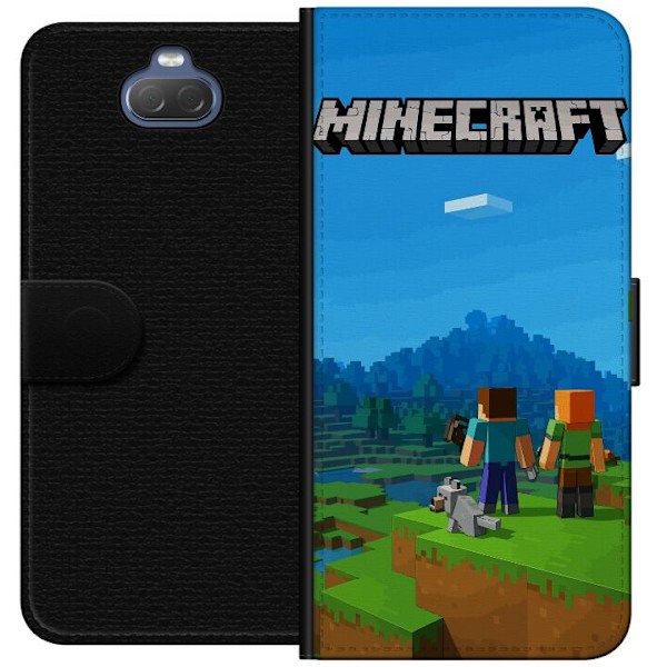 Sony Xperia 10 Plus Tegnebogsetui Minecraft Key Art